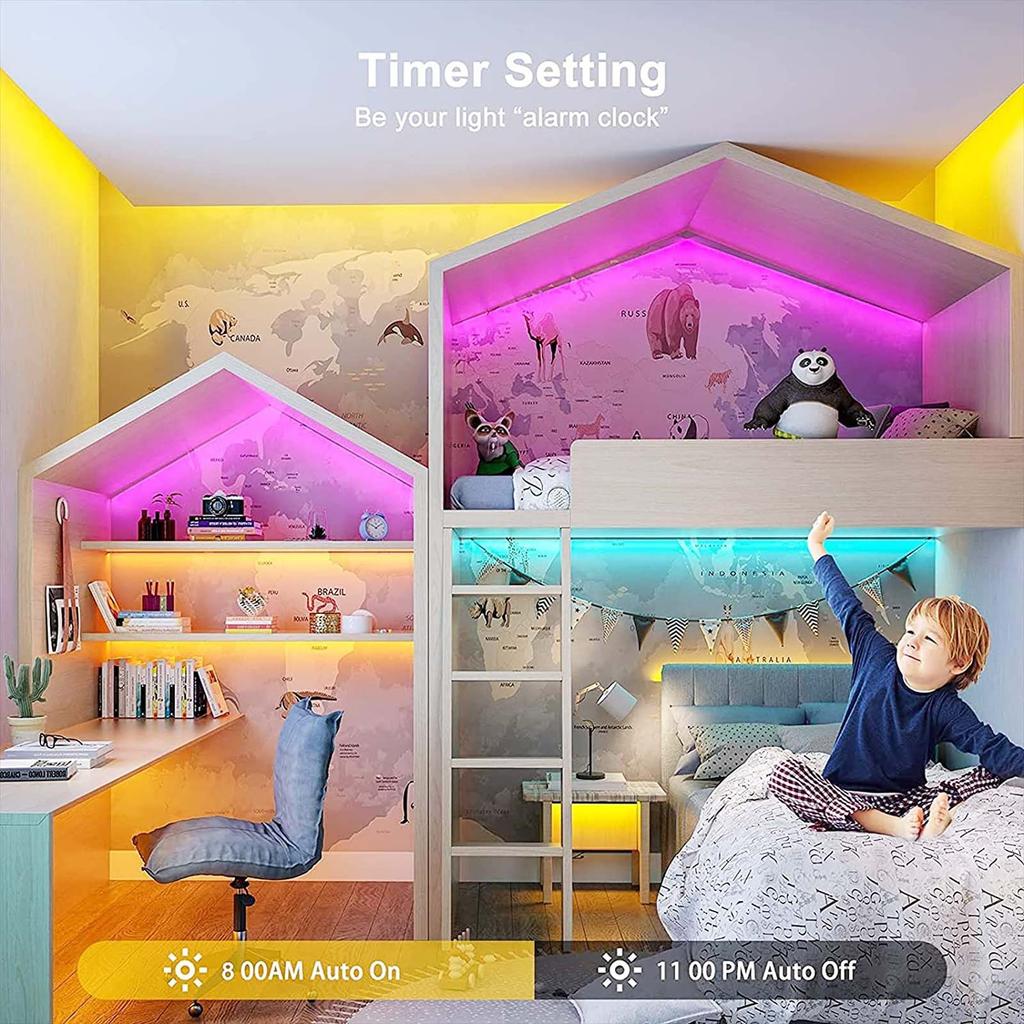 LED Waterproof Color Light Multi-Mode Bluetooth Get Together Party Light Strip