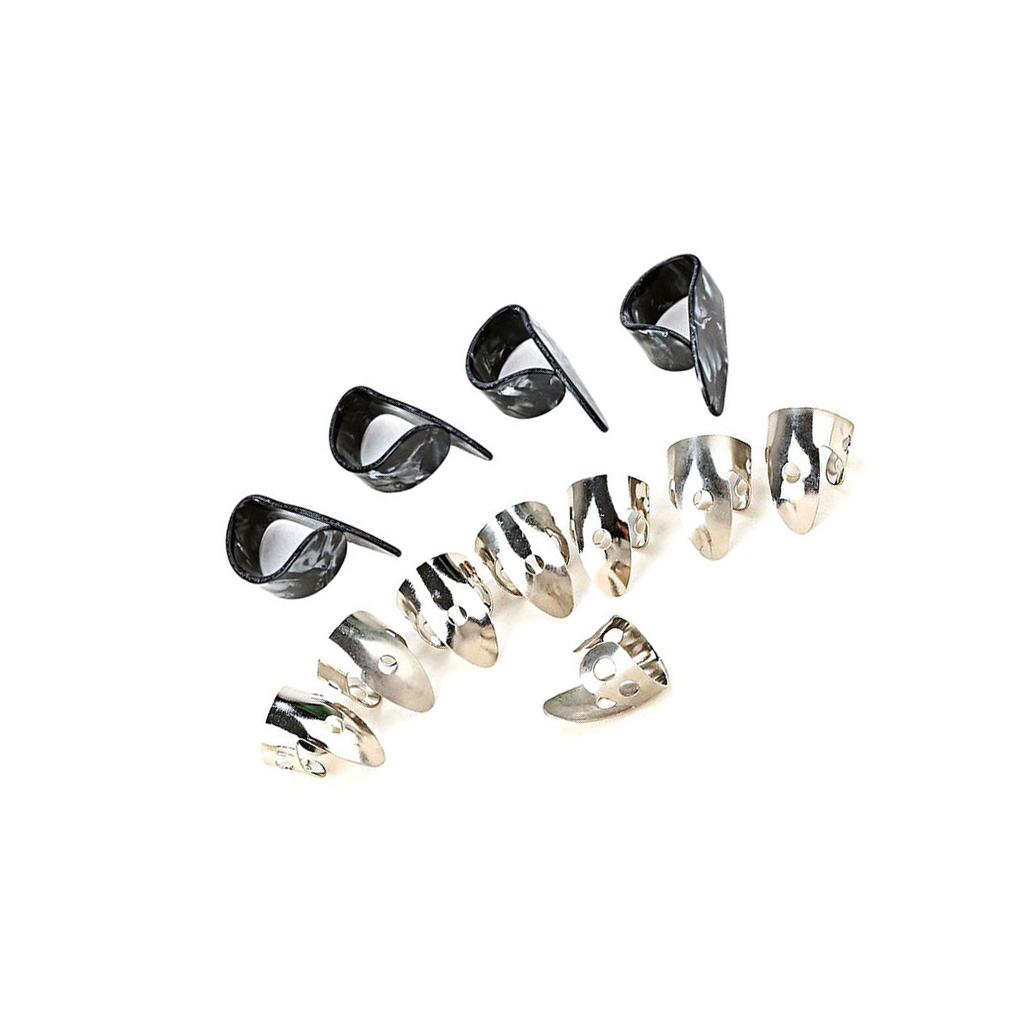 

Медиаторы для гитары Напальчники Плектры Набор Запасные части Поставка Игра на гитарах