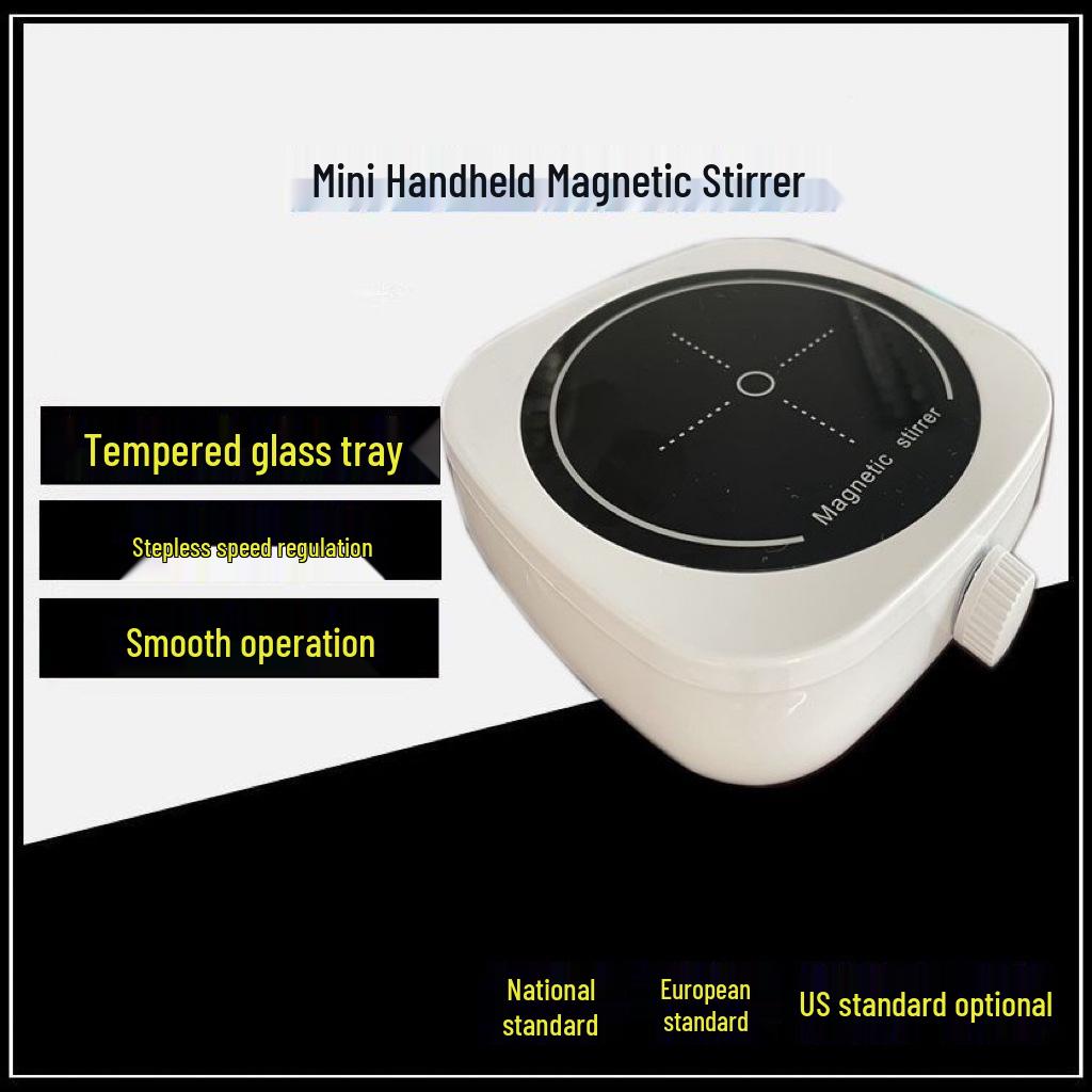 Portable Mini Magnetic Laboratory Stirrer белый
