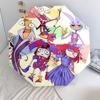 Pomni Halloween Characters Automatic Umbrella - Suitable Travel Outdoor Portable Umbrella Birthday Gift Daily Essentials