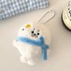 Plush Seal Plush Keychain Fluffy Bag Charm Sea Theme Animal Key Pendant  Girls