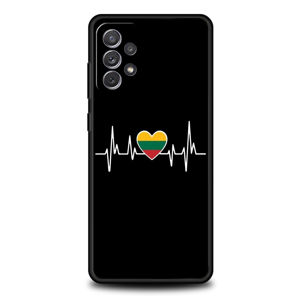 

Flag of Lithuania flag Case for Samsung A51 A71 A21S A12 A11 A15 A25 A31 A41 A52 A32 A23 A33 A53 A73 A03S A05S A13 5G A72 Cover Samsung A23