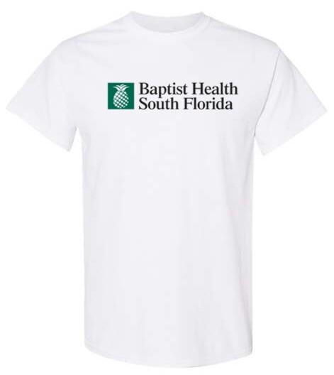 Больница Baptist Health South Florida футболка Унисекс футболка XXL