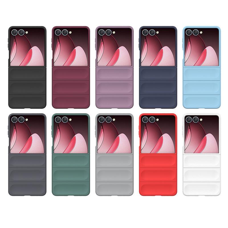 Samsung Galaxy Z Flip 7 Phone Case,Soft TPU Shockproof Phone Cover for Samsung Galaxy Z Flip 7