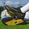 New Men Football Boots Breathable Soccer Shoes Ultralight Long Spikes Cleats  Indoor Sneakers Training Drop Shipping