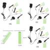3in1 3V to 12V Adjustable Voltage 2AAA+AA Dummy Battery for Thermometer Hygrometer Telephones Radio Camera Game
