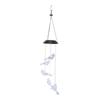 Carillons éoliens solaires LED Changement de couleur Imperméable Carillons éoliens Oiseaux Lumière pour Cour Jardin Patio