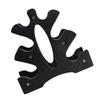 Dumbbell Display Rack Dumbbell Organizer Floor Protection Black 23.00x23.00x8.00cm 1Pack