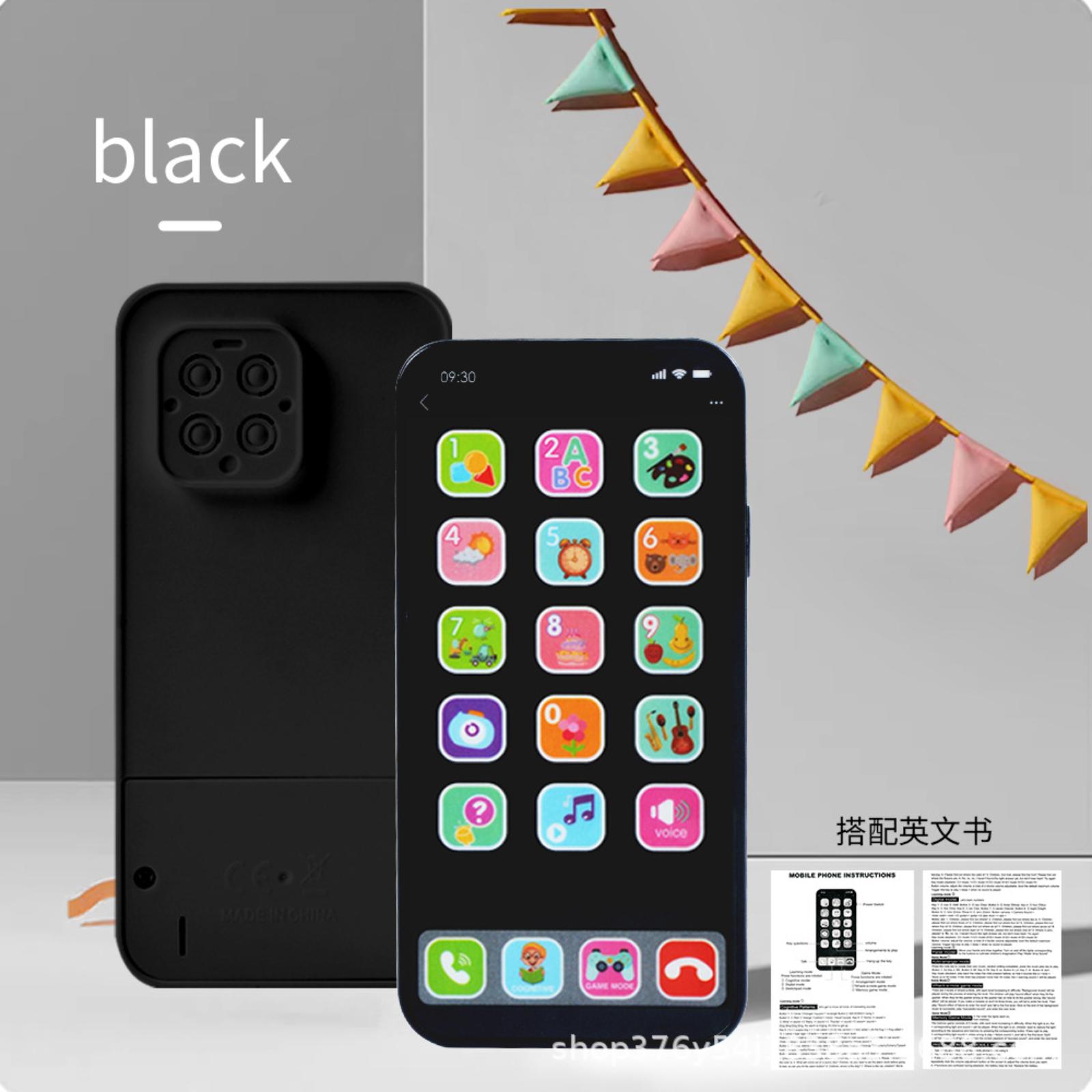 Educational Early Learning Toy Mobile Music Phone Children s Multi ,Mode Touchscreen Simulated Model One Size