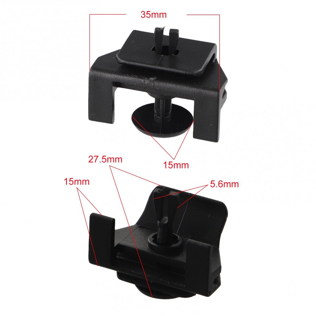 Clip & Pin Kit Front Fender Plastic 10 Sets Accessories