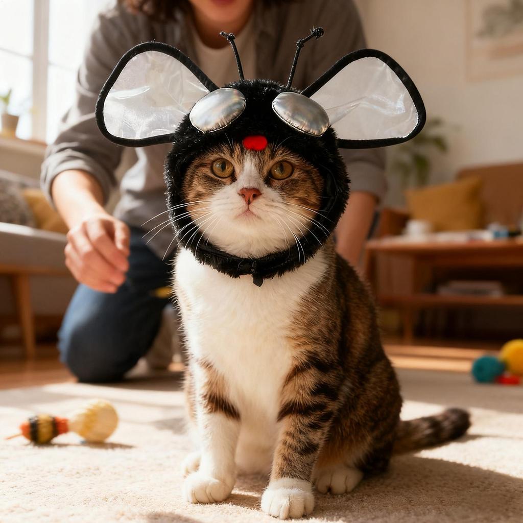 Hats For Cats Headwear Accessories Cat Dog Cute Headwear For Cosplay Festival Winter Birthday Halloween New Years Puppy Kitten