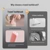 Etravel 5-Pack Travel Folding Soft Toothbrush Set