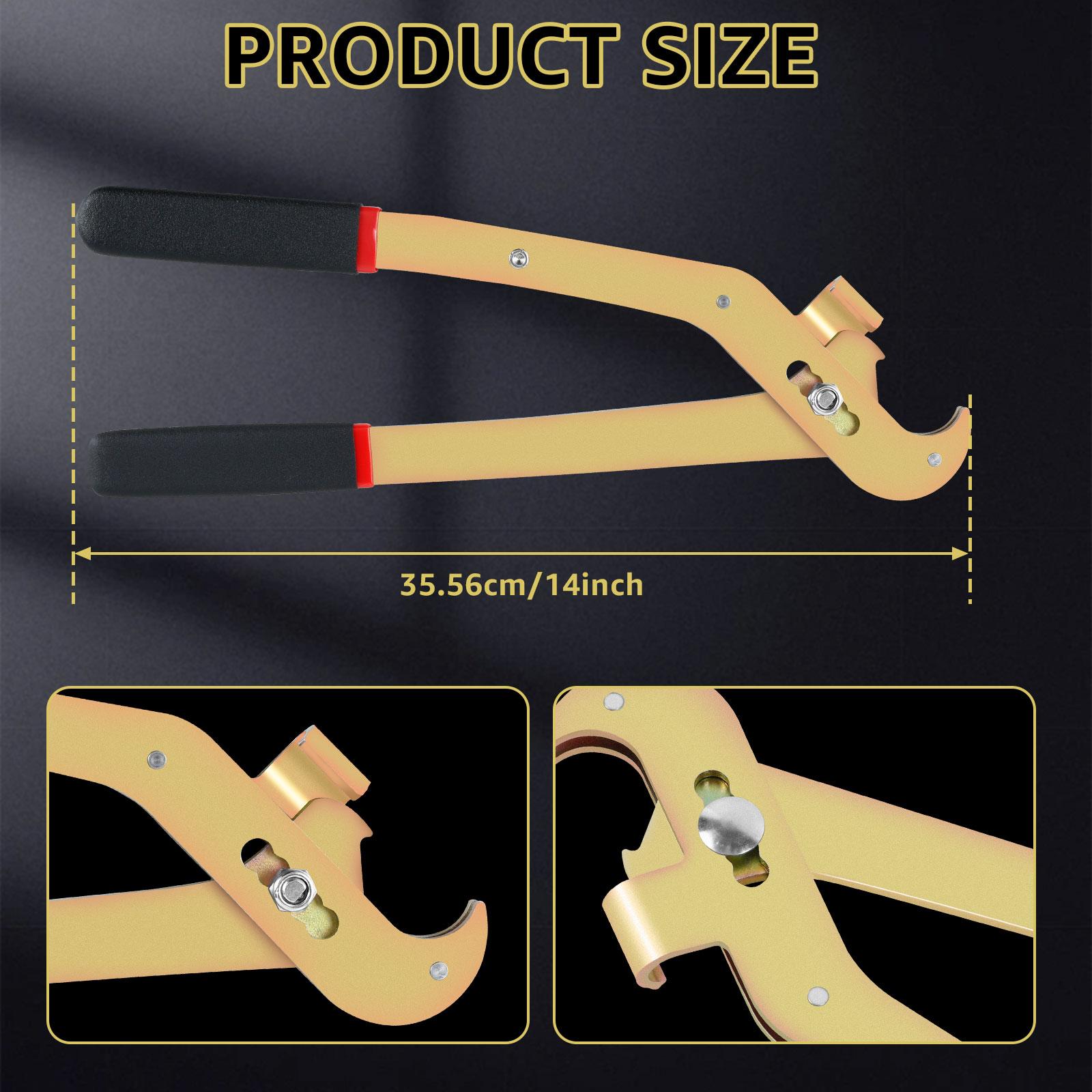 

Parking Brake Cable Coupler Removal Tool 14inch Pliers SLY-10500 Universal Cable Coupler Separate Connect Tool for Car Vehicles