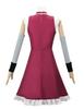 Puella Magi Madoka Magica Sakura Kyoko Cosplay Kostüm Outfit Uniform Komplettes Set Damen Rotes Kleid Kostüm