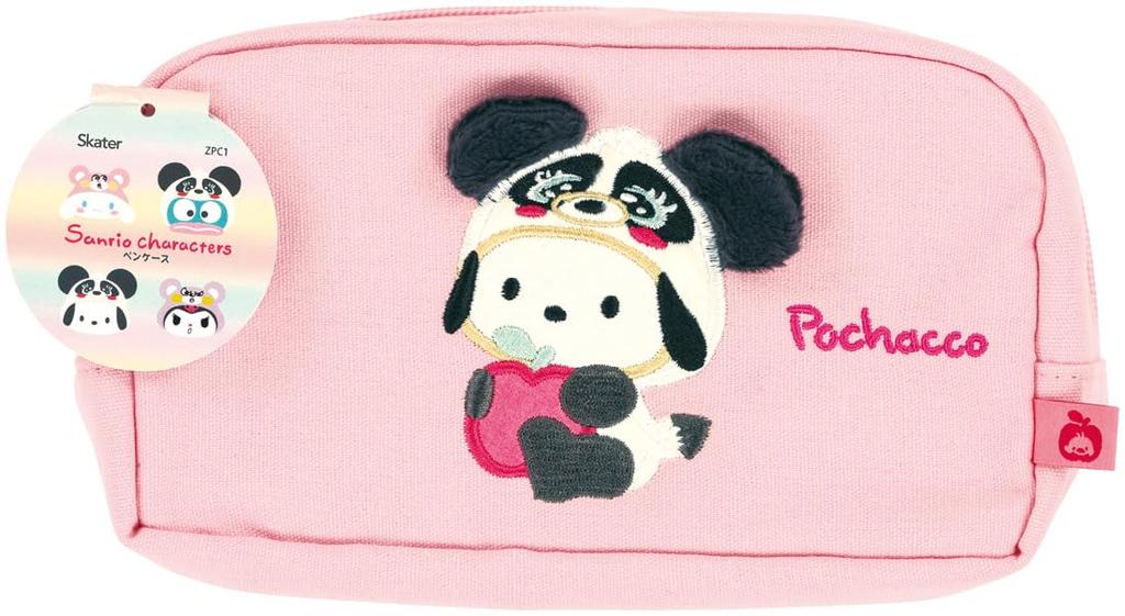 Skater Pencil Pochacco Friends Sanrio Case, Headpiece, ZPC1-A