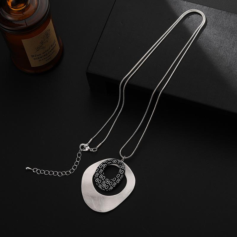 2025 Four Seasons Pendant Retro Accessory Long Ethnic Style Leaf Simple Accessories Pendant 2