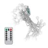 40LED Globe Ball String Lights 6M USB Decorative Hanging Lights with 8?Mode for Indoor Outdoor Warm