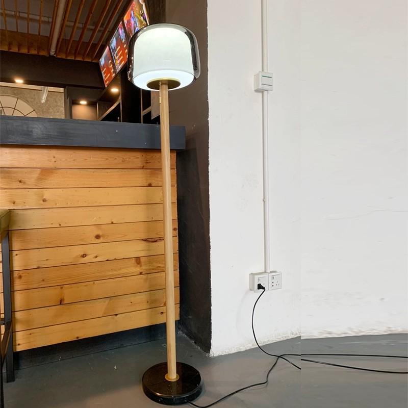 Nordic Designer Glass Table Lamp - Modern, Creative Lighting for Bedroom and Living Room