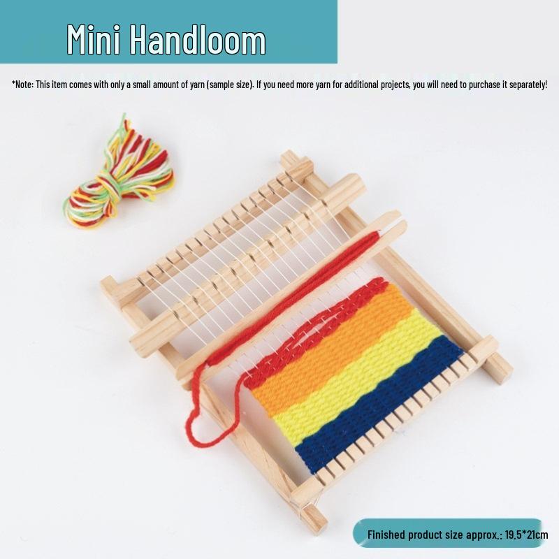 Preschool Weaving Area Textile Craft Set for Kids