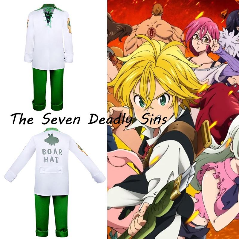 Erwecke die Sieben Todsünden mit diesem Meliodas-Cosplay-Anzug zum Leben.
