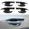 Carbon Fiber Exterior Door Handle Bowl Cover Trim For Mazda CX-50 CX50 2023 2024