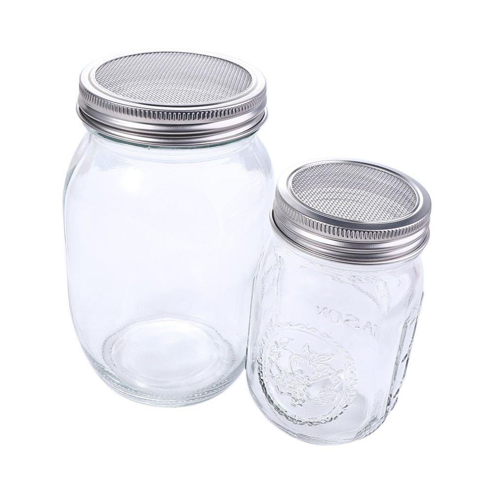 Fresh Organic Wide Mouth with Stand Sprouter Sprouting Jar Kit Mason Jars Germination Cover