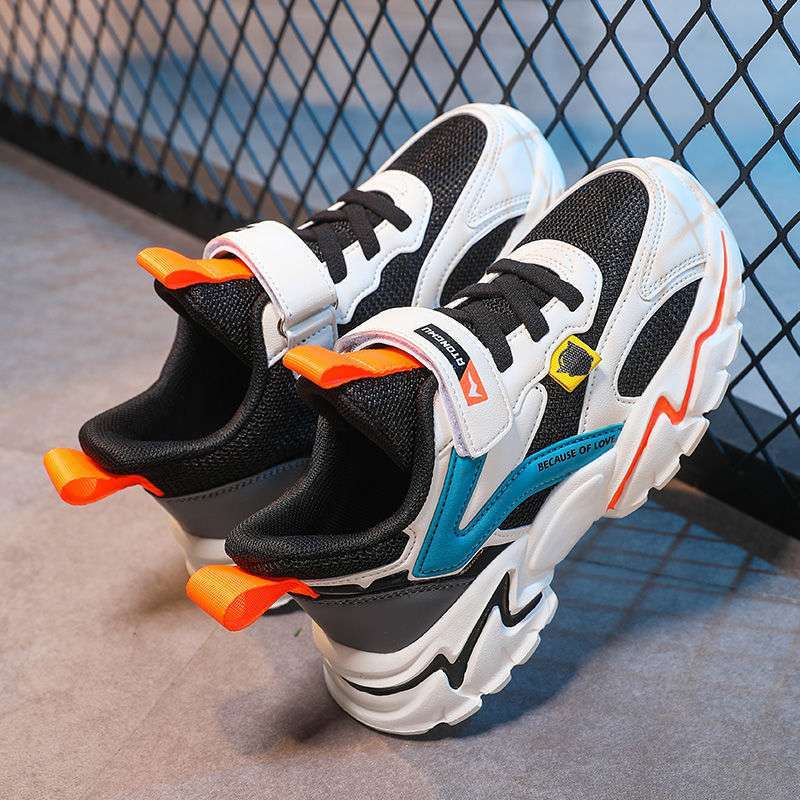Children's shoes Boys' sports shoes Summer single mesh boys' shoes Middle and older children's students' casual shoes Boys' shoes