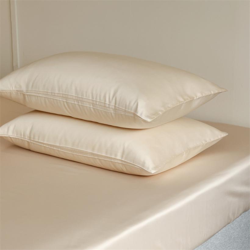 2pcs 100% Natural Mulberry Silk Pillow Case Real Silk Protect Hair Skin Pillowcase Any Size Customized Bedding Pillow Case Cover