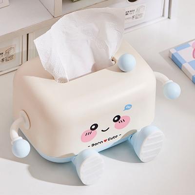 Plastic Tissue Storage Box Creative Paper Towel Dispenser Napkin Storage Case  Sundries Organizes