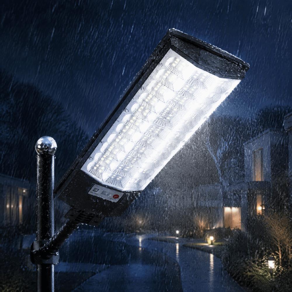 Smart Motion Sensor Solar Yard Lamp Intelligent Motion Detection Solar Security Light Outdoor