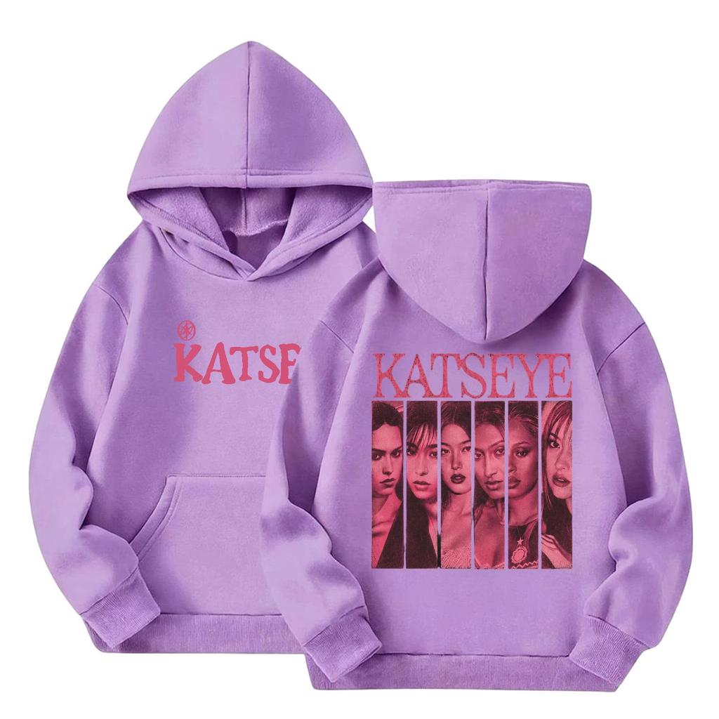 Kids Long Sleeve Letter Print Hooded Sweatshirt Pullover