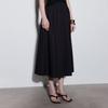 ONLY U-Neck Sleeveless Pleated Waist Long Dress