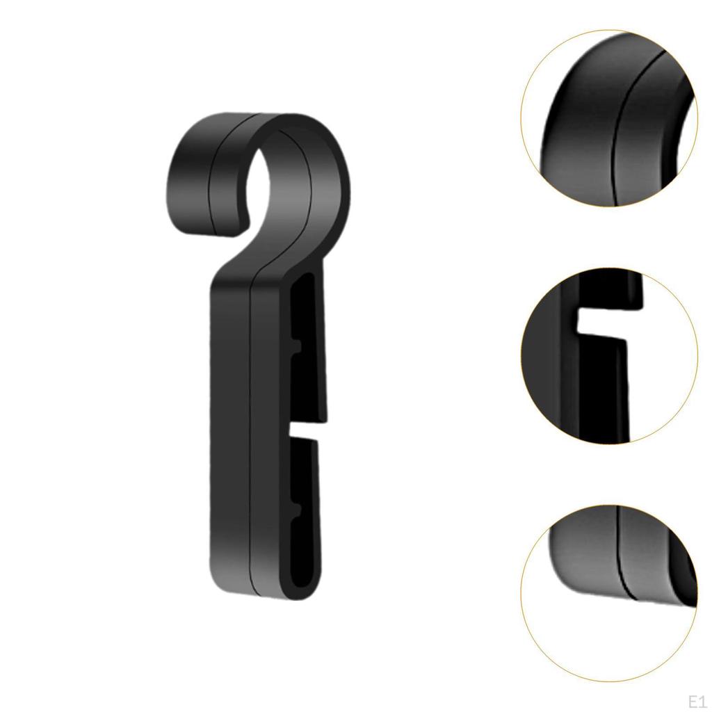 Klips na helmu pro čelovku, Bezpečnostní hák na čelovku, Stabilní přezka, Montážní svorka,