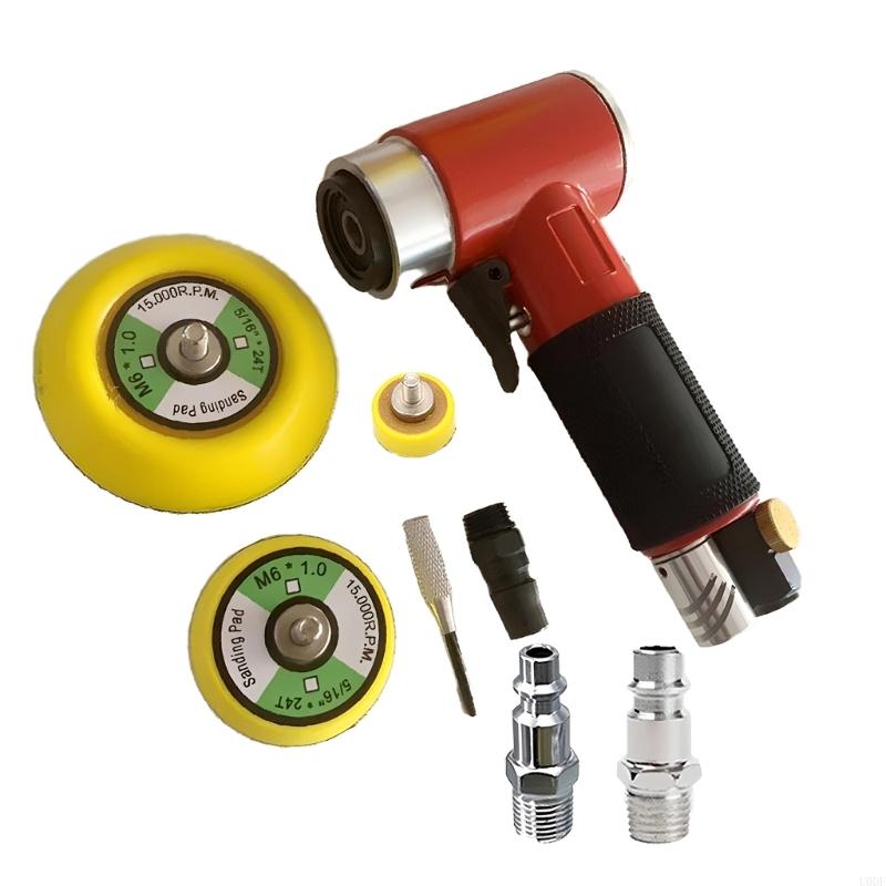 Multi Size Air Operated Sanding Tool 1 2 3 Inch Polishing Tool Perfect for Smoothing Metal and Plastic Finishes