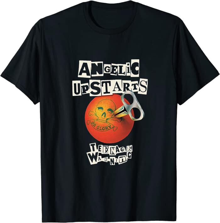 New Angelic Upstarts - Teenage Warning Classic Tee T-Shirt M
