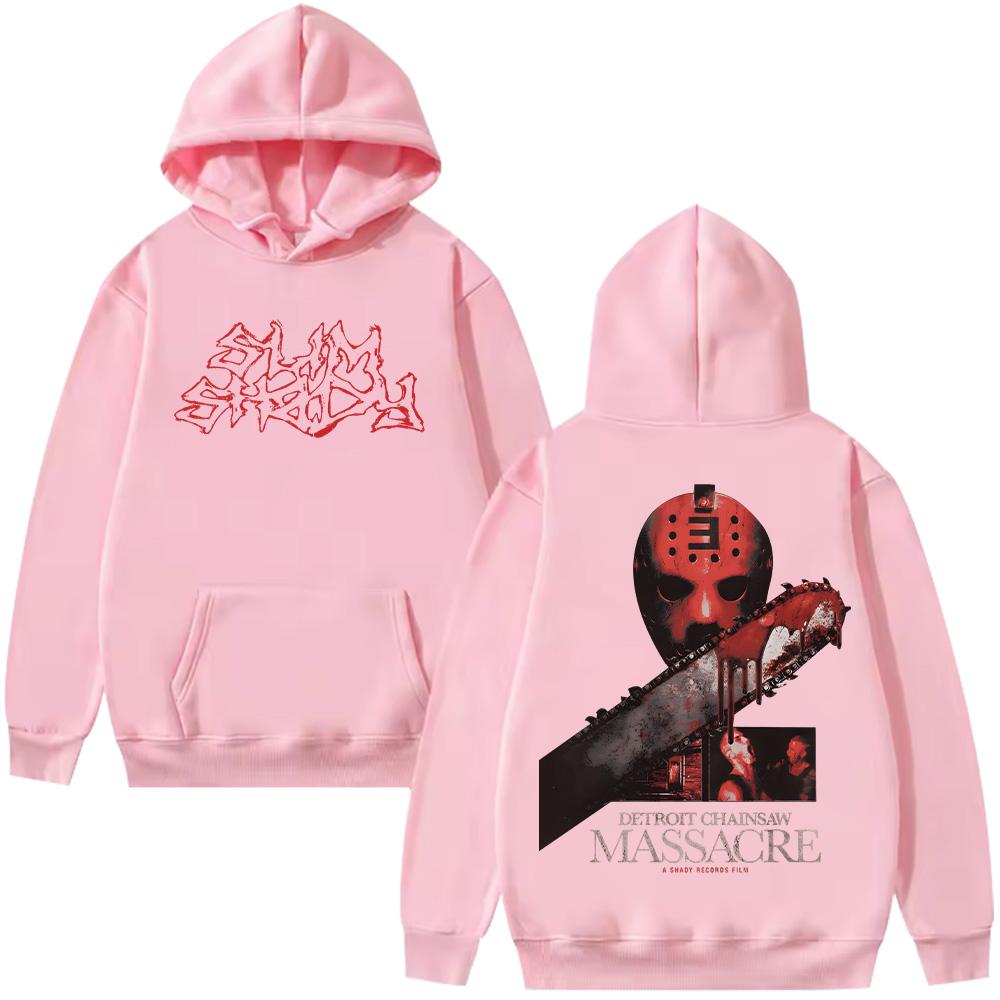 Eminem Massacre Hoodie Men Casual Vintage Pullover Man Hip Hop Hoodie Mens Fashion Oversized Sweatshirt Gothic Unisex Streetwear