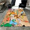 Cartoon Tribe Rug Floor Mat for Living Room or Bedroom Soft and Comfortable Carpet a Gift for Birthday and Holiday.ZFF0913362