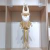 Christmas Doll Door Ornament Multipurpose Long Leg Doll Hanging Decoration For Tree Door Handle Bookshelf Curtain Window