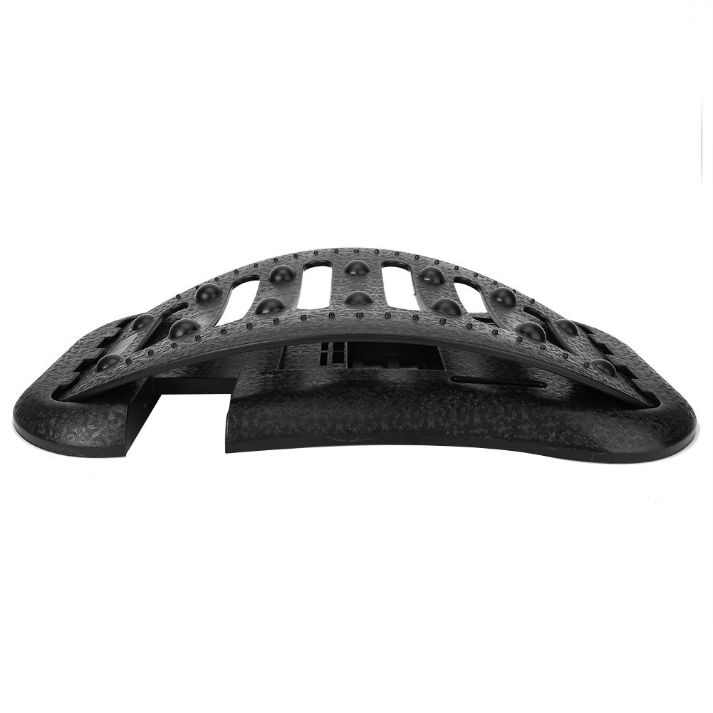 Lumbar Spine Disc Herniation Traction Adjustable Pain Relieve Lumbar Spine Massager Black