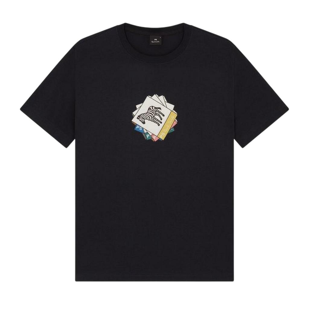Paul Smith Mens Graphic Print Jersey T-Shirt
