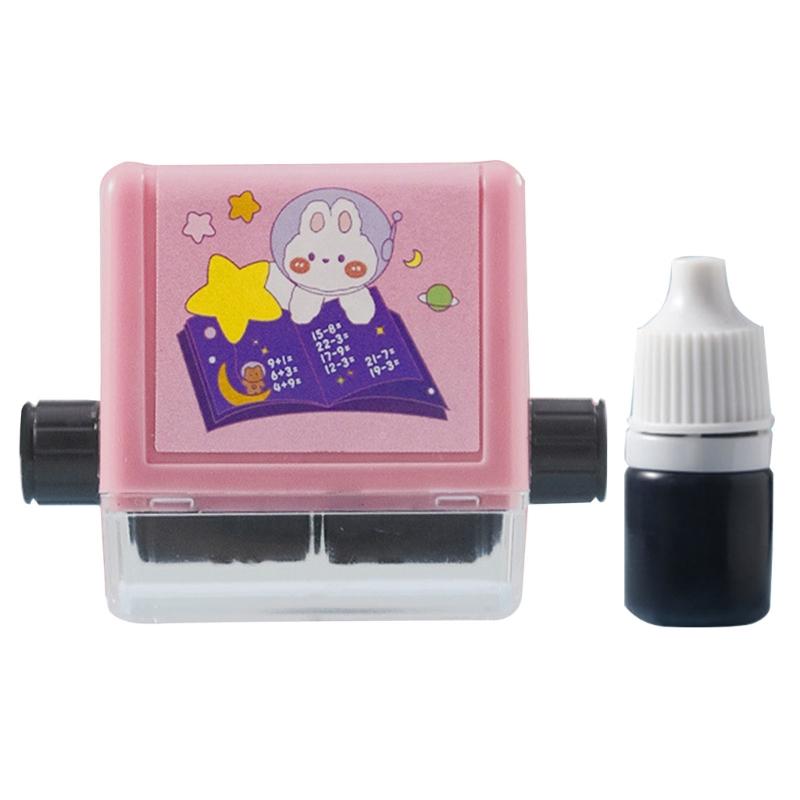 

Dual-Head Math Stamp Addition and Subtraction Practice Stamps within 100 Kids Smart Math Roller Stamps for Home School