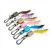1/6Pcs Squid Jig Hook Cover Protector Kit With Carabiner Fishing Jigs Bait Protector Covers Hooks Safety Caps Fishing Tackle