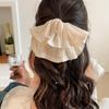 Luxurious Pearl Scrunchie Featuring Pleated Texture for Stylish Hair Accessories Headband Ponytail Holder Free Shipping Items