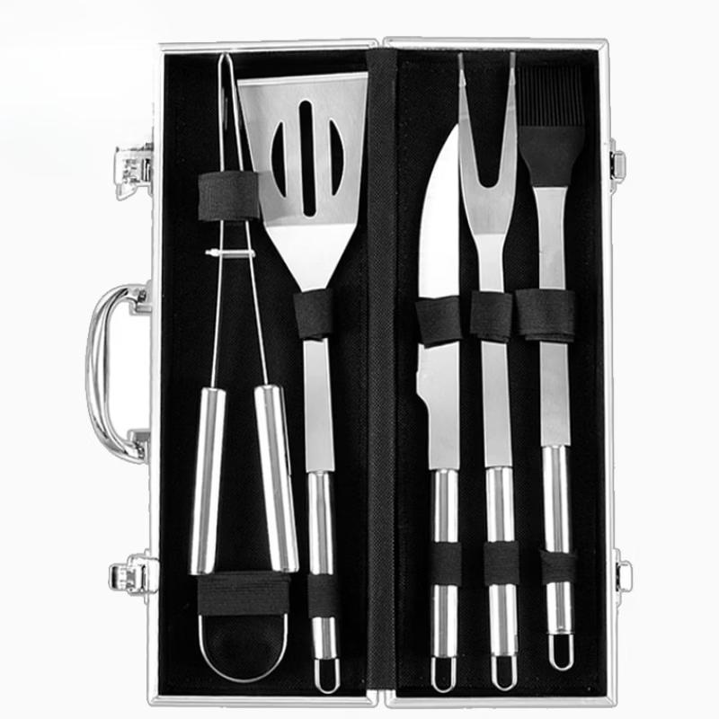 

ZISIZ Portable BBQ Tool Set with Aluminum Case