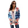 Fall and Winter New Arrival Long Sleeves Knitting Sweater Women 2024 European and American All-Matching Fashion Mid-Length Sweater Cardigan Coat Women