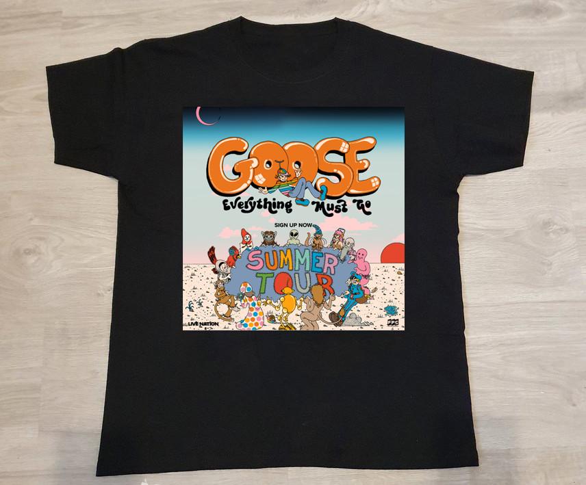 Goose The Band Everything Must Go 2025 Tour Tshirt For men Women S4XL Unisex T-Shirt XXXXL