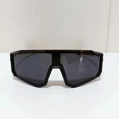 New Outdoor Riding Sunglasses One-piece Bicycle Windscreen European and American MEN'S Sports Sunglasses