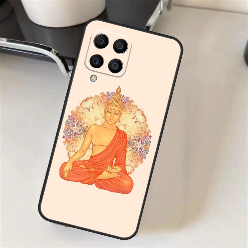 Trippy Gautama Buddha Case For Samsung Galaxy M15 M35 M55 M56 M36 M16 M06 M31 M13 M33 M53 M12 M32 M52 M14 M34 M54