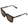 Polaroid Polarized Bronze Square Ladies Sunglasses Pld4115sx 0086 Sp 54