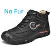 Fashion Genuine Leather Casual Shoes Climbing Hiking Shoes Warm Winter Boots for Men High Quality Platform Snow Boot